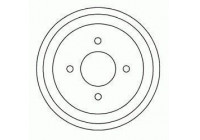 Tambour de frein 3330-S ABS