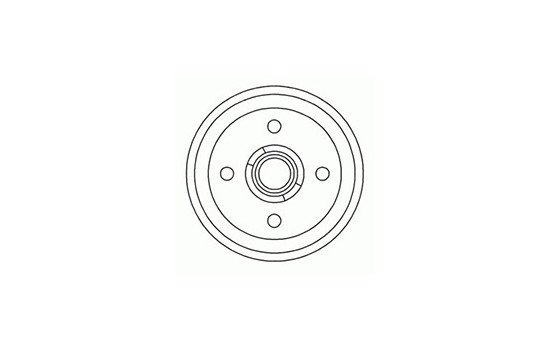 Tambour de frein 3331-S ABS, Image 2