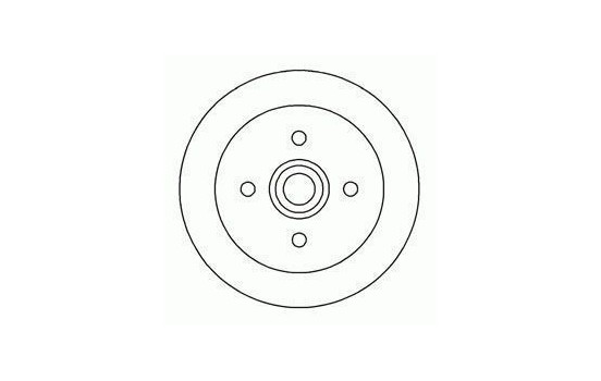 Tambour de frein 5180-S ABS