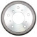 Tambour de frein 7165-S ABS
