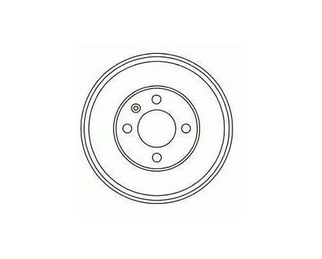 Tambour de frein 7173-S ABS