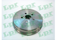 Tambour de frein 7D0349 Lpr