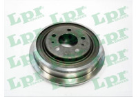 Tambour de frein 7D0393 Lpr