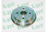 Tambour de frein 7D0602 Lpr