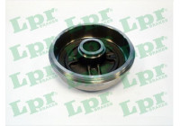 Tambour de frein 7D0652 Lpr