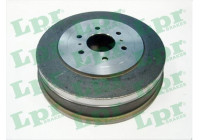 Tambour de frein 7D0672 Lpr