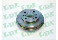 Tambour de frein 7D0686 Lpr