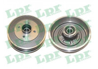Tambour de frein 7D0701C Lpr