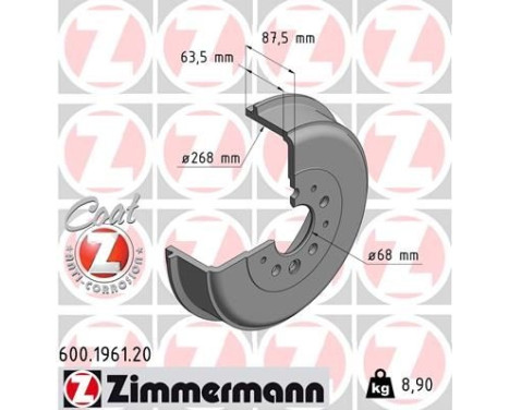 Tambour de frein COAT Z