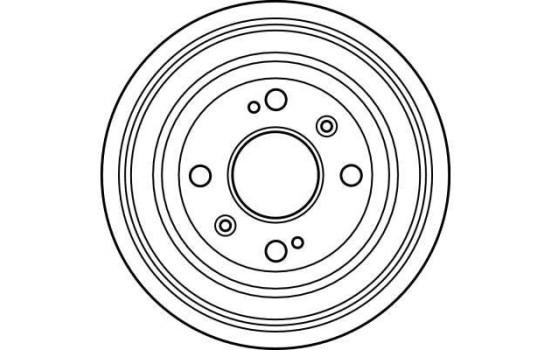 Tambour de frein DB4118 TRW, Image 2
