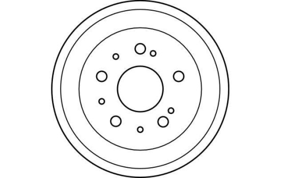 Tambour de frein DB4162 TRW, Image 2