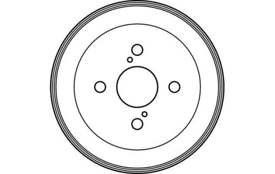 Tambour de frein DB4254 TRW, Image 2