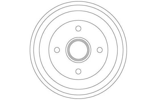 Tambour de frein DB4308MR TRW, Image 2