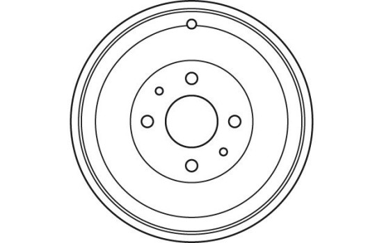 Tambour de frein DB4387 TRW, Image 2