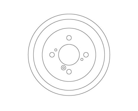 Tambour de frein DB4476 TRW