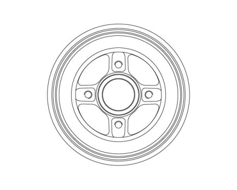 Tambour de frein DB4575B TRW