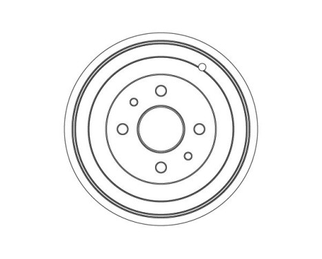 Tambour de frein DB5021 TRW