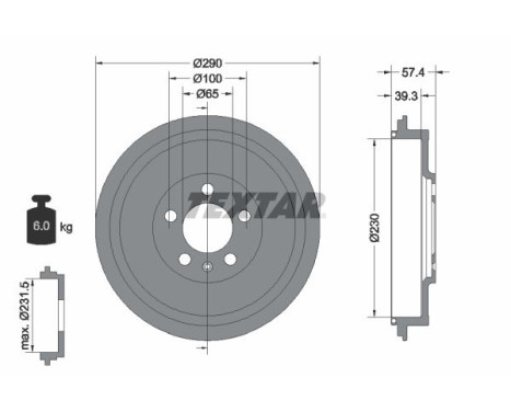 Tambour de frein