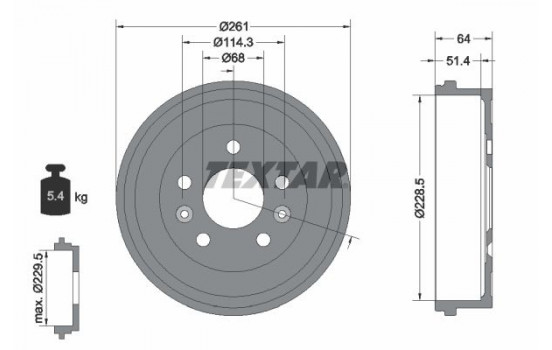 Tambour de frein