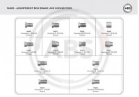 Assortiment de montage de conduite de frein 96005 ABS