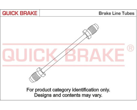 Conduite de frein CU-0540A-A Quick Brake