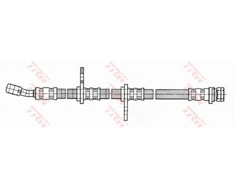 Flexible de frein PHD142 TRW