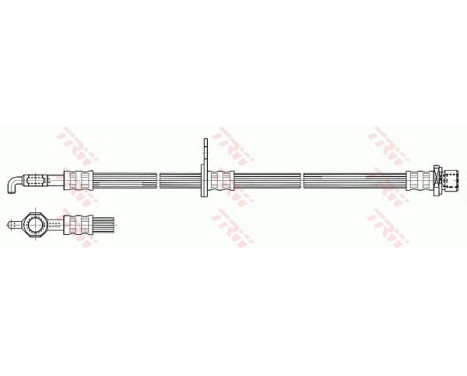 Flexible de frein PHD533 TRW