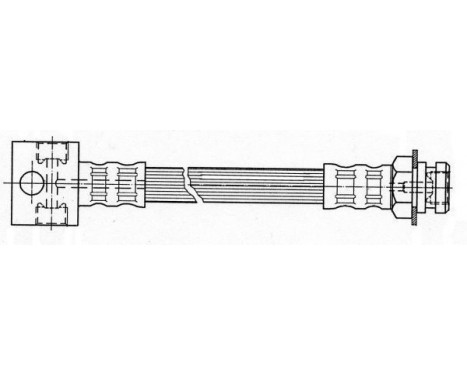 Flexible de frein SL 4837 ABS