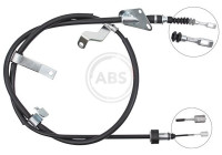 Câble de traction, frein de stationnement K10073 ABS