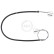 Câble de traction, frein de stationnement K10099 ABS