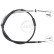 Câble de traction, frein de stationnement K10142 ABS