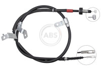 Câble de traction, frein de stationnement K10149 ABS