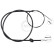 Câble de traction, frein de stationnement K14271 ABS
