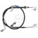 Câble de traction, frein de stationnement K17512 ABS