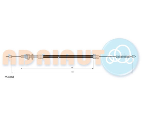 Câble de traction, frein de stationnement