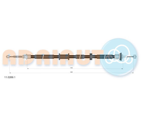 Câble de traction, frein de stationnement