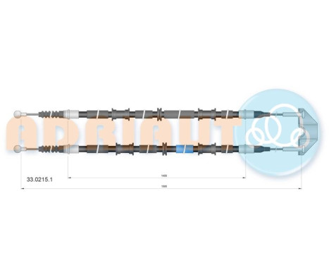 Câble de traction, frein de stationnement