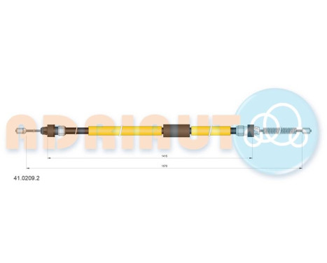 Câble de traction, frein de stationnement