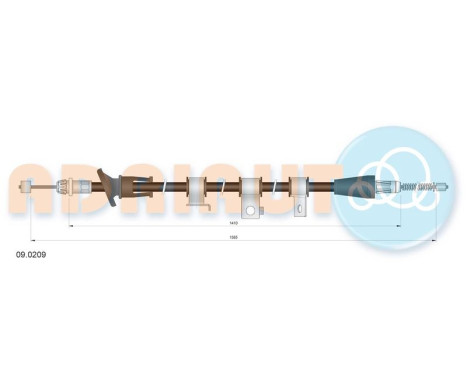 Câble de traction, frein de stationnement