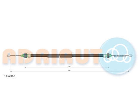 Câble de traction, frein de stationnement