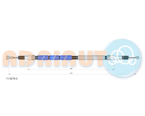 Câble de traction, frein de stationnement
