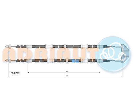 Câble de traction, frein de stationnement