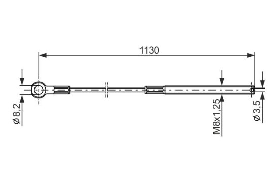 Câble de traction, frein de stationnement, Image 5