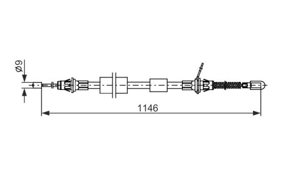 câble de traction, frein de stationnement, Image 5