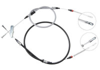 Tirette à câble, frein de stationnement K11275 ABS