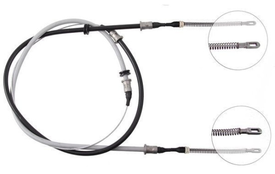 Tirette à câble, frein de stationnement K11345 ABS