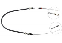 Tirette à câble, frein de stationnement K12087 ABS