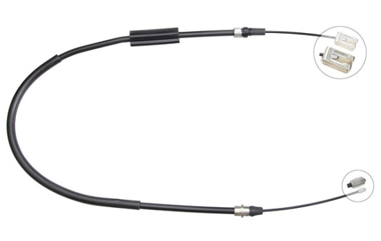 Tirette à câble, frein de stationnement K12407 ABS