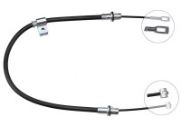 Tirette à câble, frein de stationnement K13912 ABS