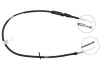 Tirette à câble, frein de stationnement K14037 ABS
